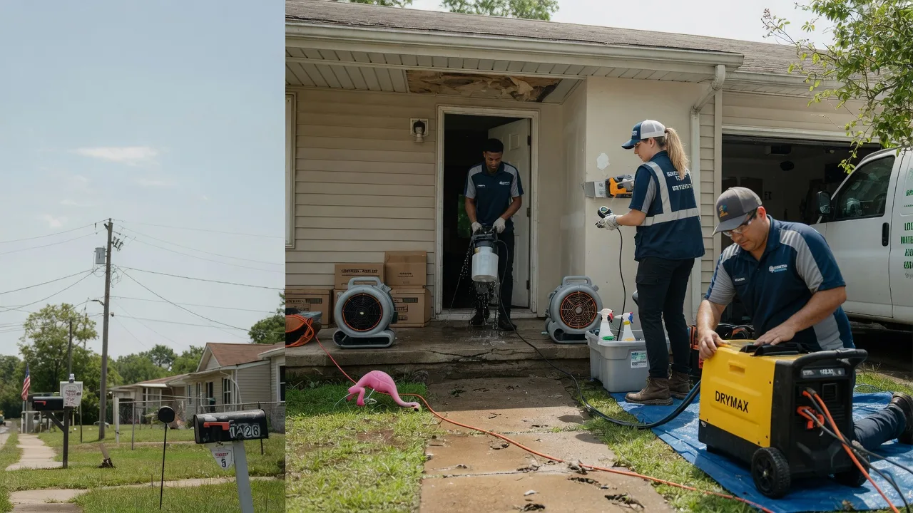 Storm Damage Water Removal in Lookeba, OK near me